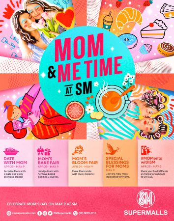 Treat your mom to a wonderful celebration at SM Supermalls.