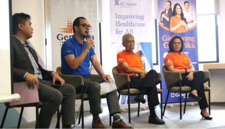 In the session with the media, Borromeo discusses how Generika Drugstore plays a vital role in AC Health's vision for an integrated healthcare ecosystem. (L-R: Mr. Constante Caluya III, Medical Officer IV, DOH Pharmaceutical Division; Mr. Paolo Borromeo, President & CEO, AC Health; Mr. Ted Ferrer, Co-Founder and Chairman of the Board, Generika Drugstore; and Atty. Yet Abarca, President & CEO, Generika Drugstore) In the session with the media, Borromeo discusses how Generika Drugstore plays a vital role in AC Health's vision for an integrated healthcare ecosystem. (L-R: Mr. Constante Caluya III, Medical Officer IV, DOH Pharmaceutical Division; Mr. Paolo Borromeo, President & CEO, AC Health; Mr. Ted Ferrer, Co-Founder and Chairman of the Board, Generika Drugstore; and Atty. Yet Abarca, President & CEO, Generika Drugstore)