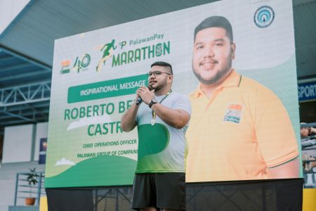 PGC COO Roberto Ben “Bobbit” M. Castro expressed gratitude to everyone who made the 2025 PalawanPay Marathon a massive success. PGC COO Roberto Ben “Bobbit” M. Castro expressed gratitude to everyone who made the 2025 PalawanPay Marathon a massive success.