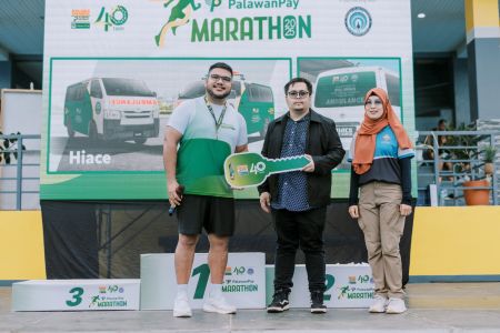 PGC COO Roberto Ben "Bobbit" M. Castro and overall committee head, Dr. Robert Angelo A. Arrieta, and Ms. Rosana Sanoy, El Nido Community Hospital Chief of Hospital and Hospital Administrator, respectively, were present to receive a ceremonial key. PGC COO Roberto Ben "Bobbit" M. Castro and overall committee head, Dr. Robert Angelo A. Arrieta, and Ms. Rosana Sanoy, El Nido Community Hospital Chief of Hospital and Hospital Administrator, respectively, were present to receive a ceremonial key.