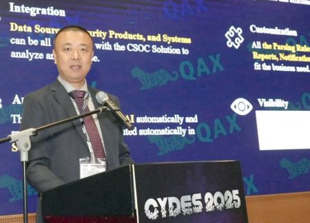 谷亮:每个国家上至政府单位、下至各大企业都要重视网络安全,以避免个资被窃取。 谷亮:每个国家上至政府单位、下至各大企业都要重视网络安全,以避免个资被窃取。