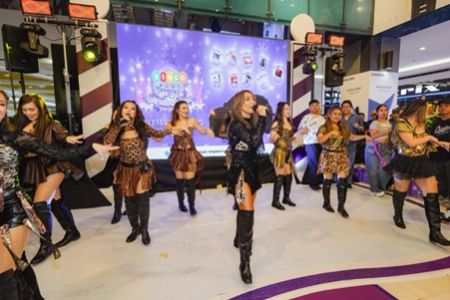 SexBomb Girls performing at the BingoPlus’ Light Up The Christmas Tree mall show