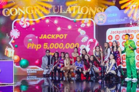 SexBomb Girls guesting at the BingoPlus Studio