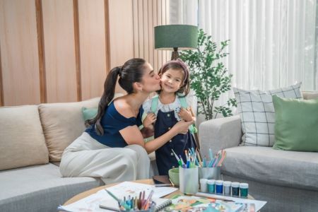Manulife Philippines brand ambassador Anne Curtis shares a moment with daughter Dahlia, reflecting on the kind of future built on protection that every parent hopes to secure for their family.