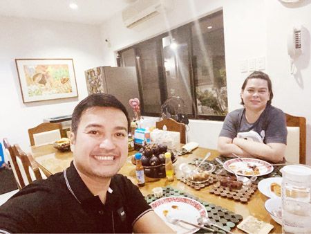 馬仁俞計眾議員維拉斯戈昨日與杜特地總統的女兒,納卯市長莎拉·杜特地見面。