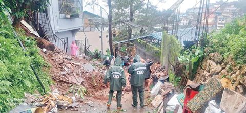 截至7月27日，碧瑤市持續暴雨已造成至少34起土石流災情，其中盧克納布描籠涯與展望大道區域災況尤為嚴重。