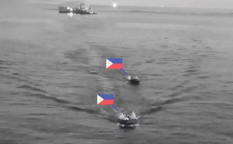 視頻截圖。(「中國海警」微信公眾號)