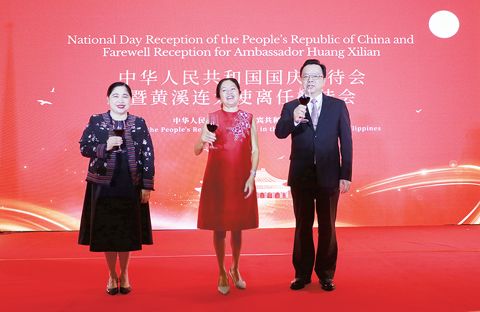 中國駐菲大使館於9月25日假座馬尼拉香格里拉The