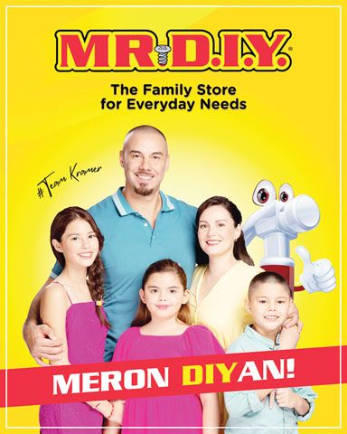 Doug、Cheska、Kendra、Scarlett和Gavin是MR.DIY的新面孔，參加了「日用家品店——Meron