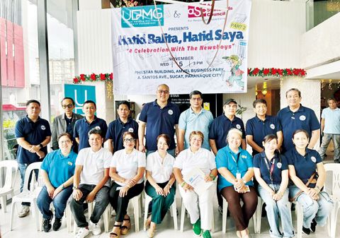 圖中人士（由左至右）：菲律濱發行管理協會（CMAP）會長暨《菲律濱詢問者日報》全國銷售經理Roy