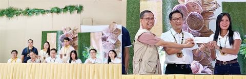 由TMP基金會營運經理Nelson