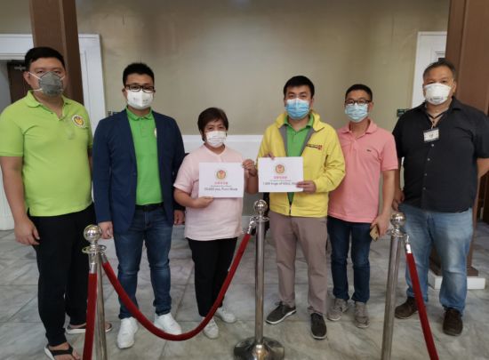 本會代表與馬尼拉社會福利署署長Re