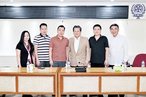 圖為賓主合影