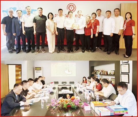 （圖片說明）上圖左起：馮勇偉、史霄鴻、陳金平、陳豔、王楓、徐才理、黃葦洲、黃端銘、楊美美、洪湄玲、劉統厚、林有耐、林峰、崔傳萍，下圖：座談會現場。