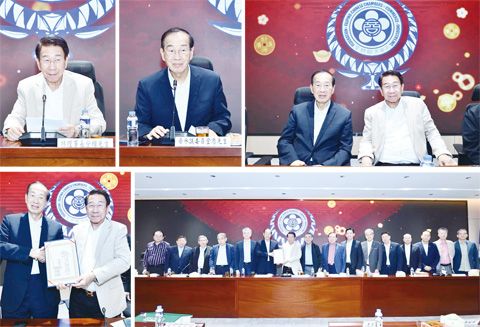 上圖林榮輝理事長致歡迎詞。