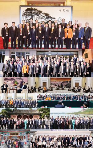 圖一：訪問團拜訪全國人大常委會，受到全國人大、人大華僑委程學源委員的關切接見。