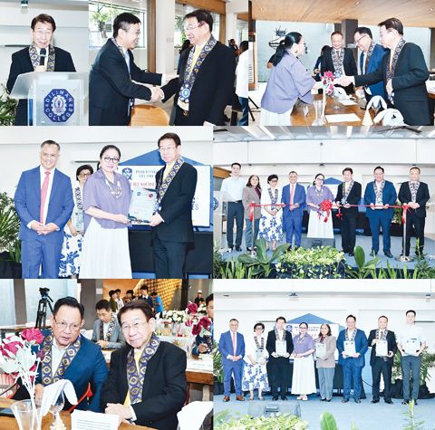 上圖林榮輝理事長致詞。