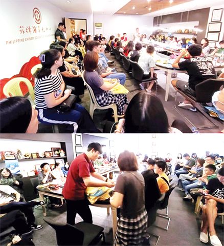 （圖片說明）營務會現場。