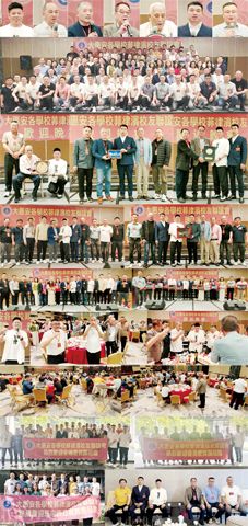 上小圖自左到右為：周永祥、汪建安、莊復泉、謝國培、莊和平、陳景坤、楊欽聰。