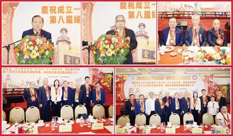 上圖本會施偉廉副理事長嘉賓致詞。