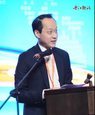 施學理在第三屆世界晉江青年發展論壇上