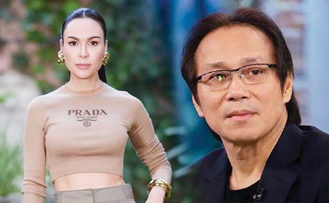 左圖為著名女星葛麗辰．巴禮道，右圖為華商洪阿東。