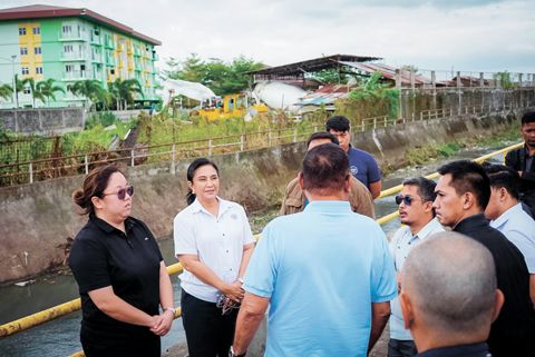 那牙市長麗妮·羅貝禮道在小馬科斯總統到訪前，對數個區域進行了實地視察。馬科斯預計於2月21日視察那牙市的多個抗洪作業現場。