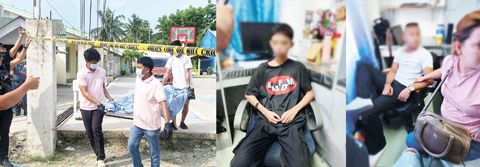 為6月22日,在禮智省獨魯曼市,工作人員搬運槍擊事件遇難者遺體。兩名犯罪嫌疑人均為未成年人,已被警方逮捕(見圖)。(新華社/本地媒體)