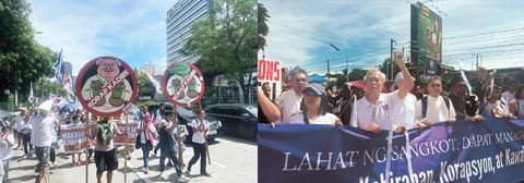 信仰團體、民間社會組織及其他白絲帶運動參與者集會呼籲提高治理透明度。