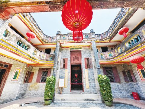 （圖片說明：瓊海蔡家宅）