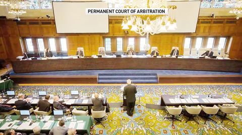 仲裁庭越權審理，中國政府「不參與、不接受、不承認」所謂「仲裁」及其「裁決」。